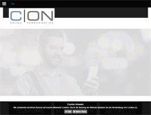 Tablet Screenshot of c-on.de